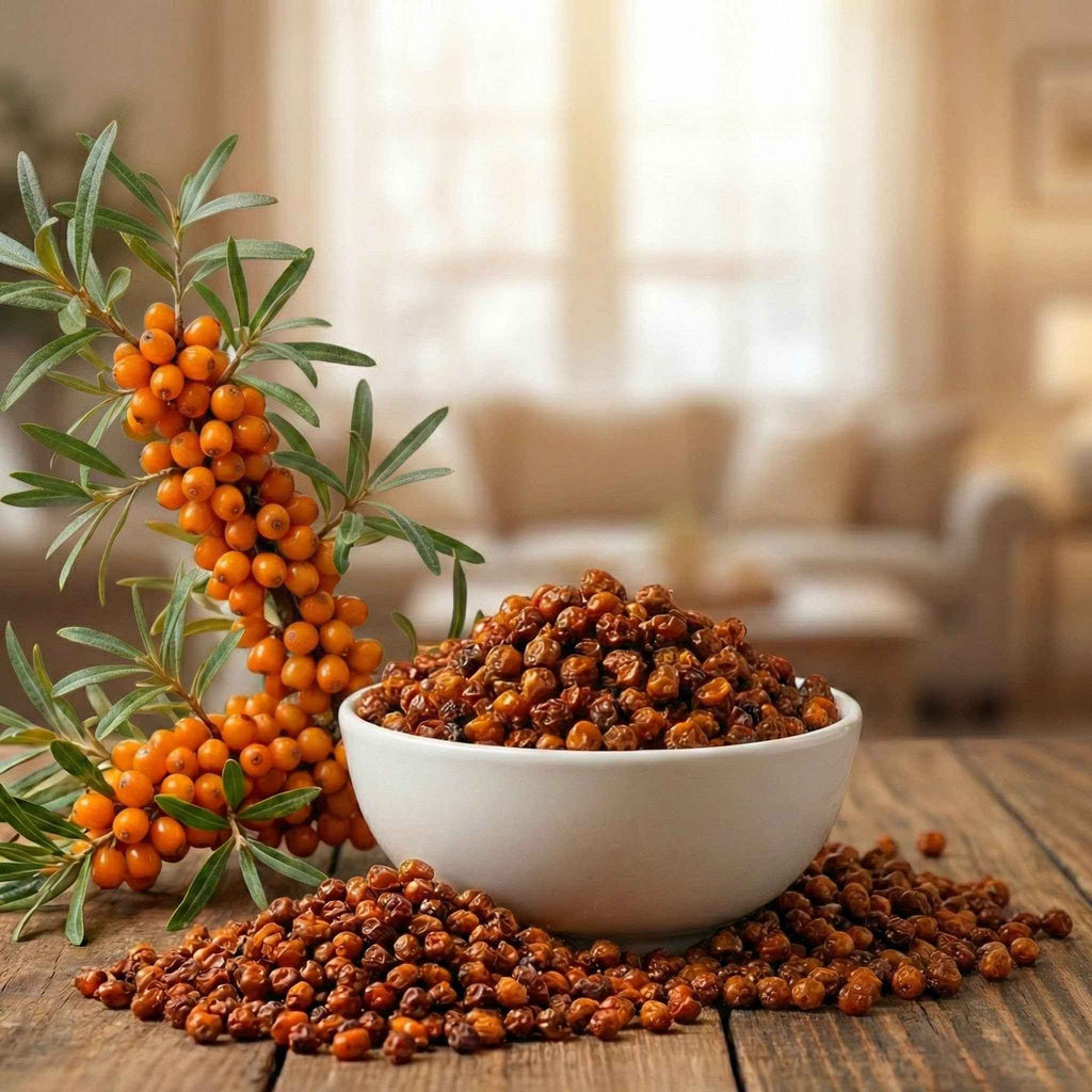 Dry Sea Buckthorn Berries – 100% Organic Superfood from Baltistan