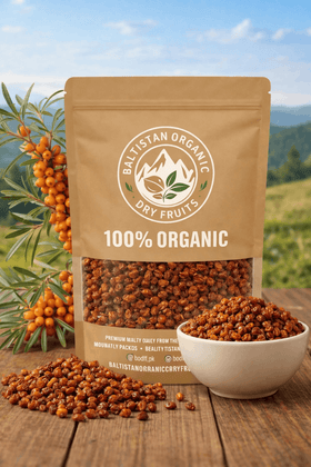 Dry Sea Buckthorn Berries – 100% Organic Superfood from Baltistan Bodf.pk