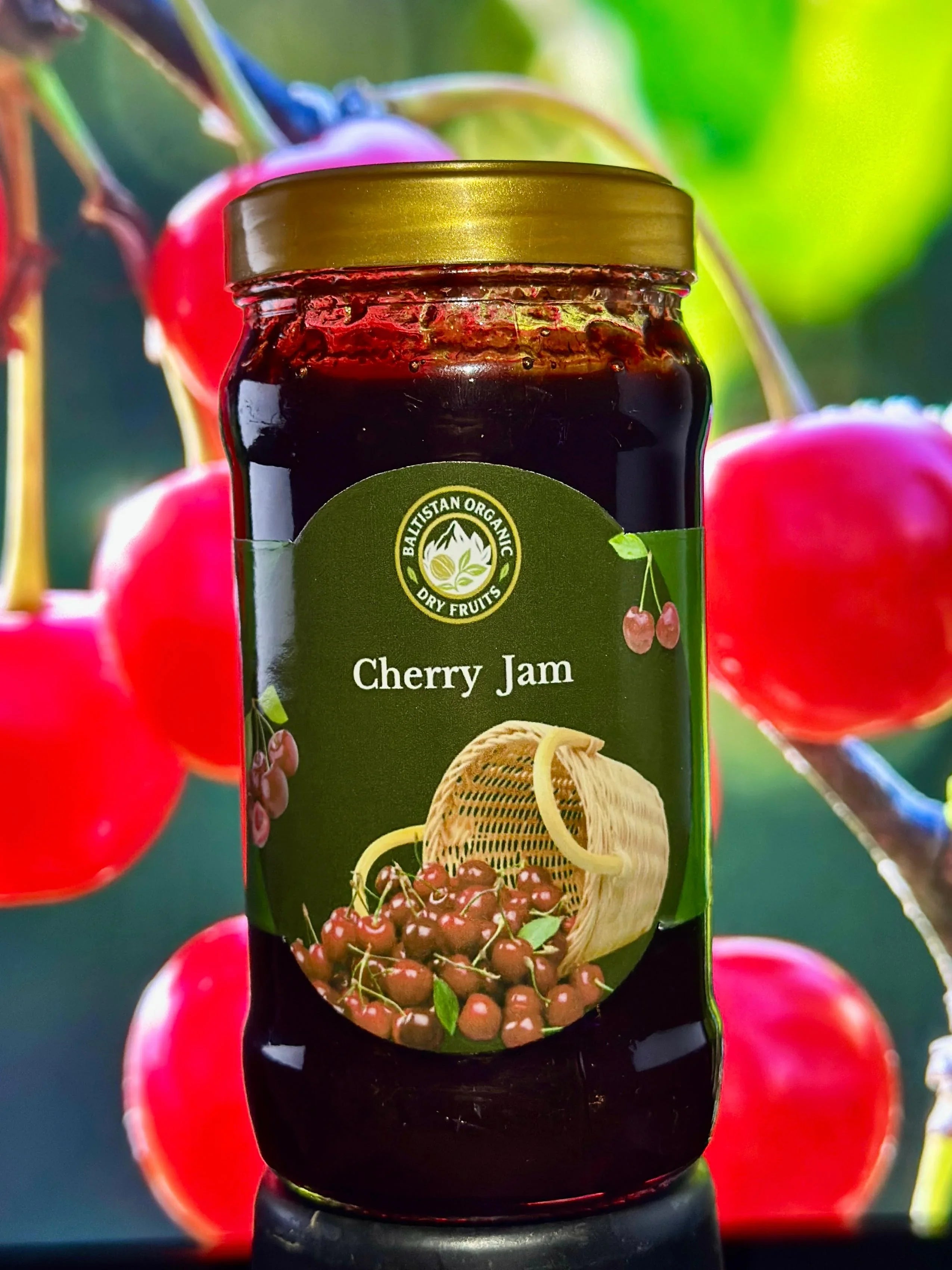 Pure Cherry Jam 500g